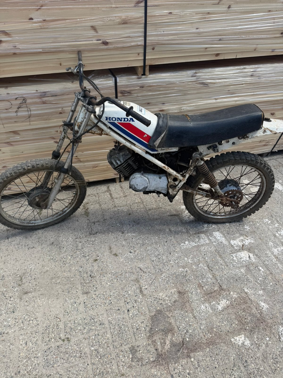 Honda mt8 opknapper, Ophalen, Zo goed als nieuw, Blok, Overige merken