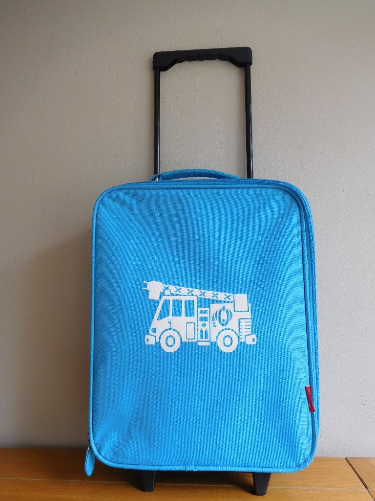 Kinderkoffer / reistrolley, Sieraden, Tassen en Uiterlijk, Koffers, Ophalen, Wieltjes, Gebruikt, Minder dan 50 cm