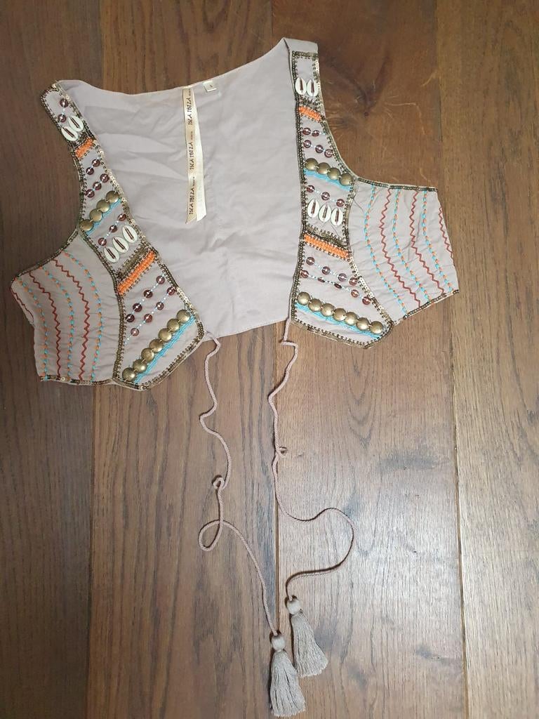 ISLA IBIZA GILET S, Ophalen of Verzenden, Zo goed als nieuw, Maat 38/40 (M), Zonder mouw