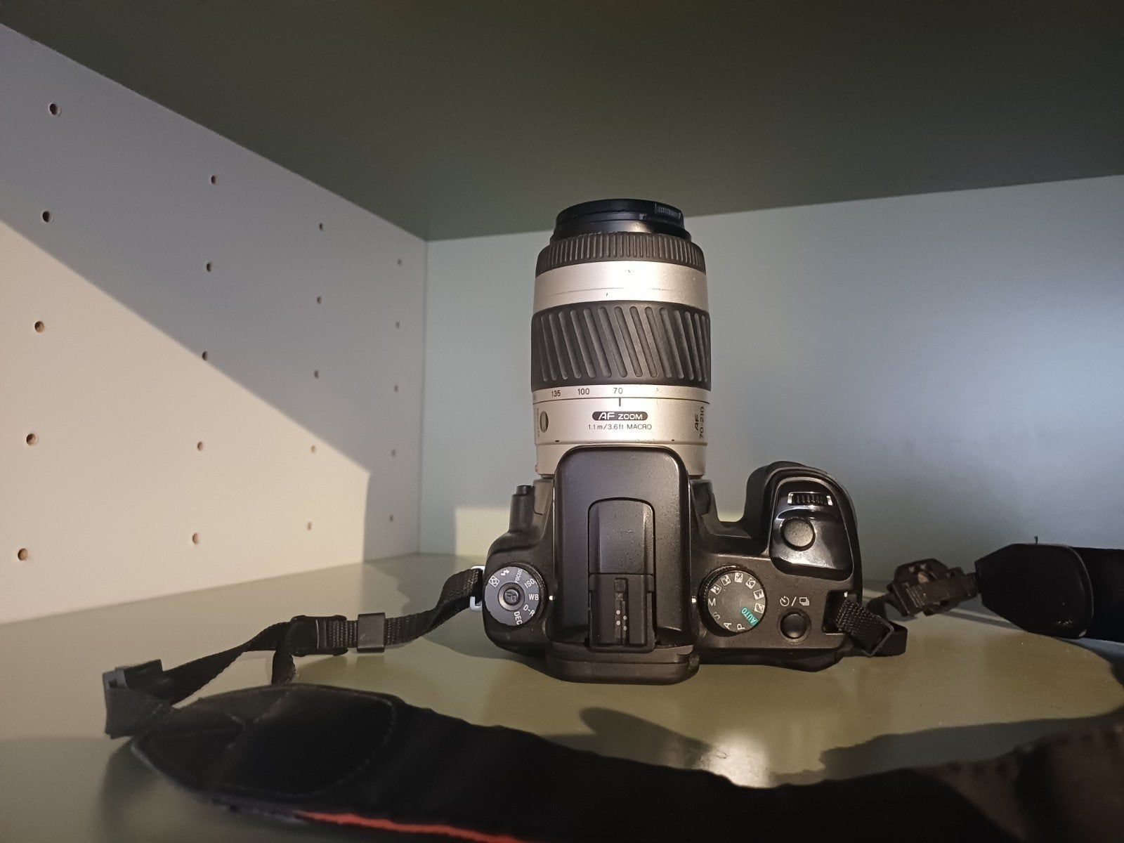 Sony N50 spiegelreflexcamera met 70-210mm lens, Ingebouwde flitser, Gebruikt, Spiegelreflex, Ophalen of Verzenden