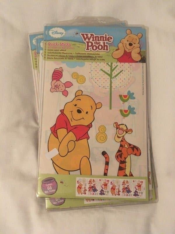 Winnie the Pooh zelfklevende interieurstickers, Ophalen of Verzenden, Nieuw, Wanddecoratie