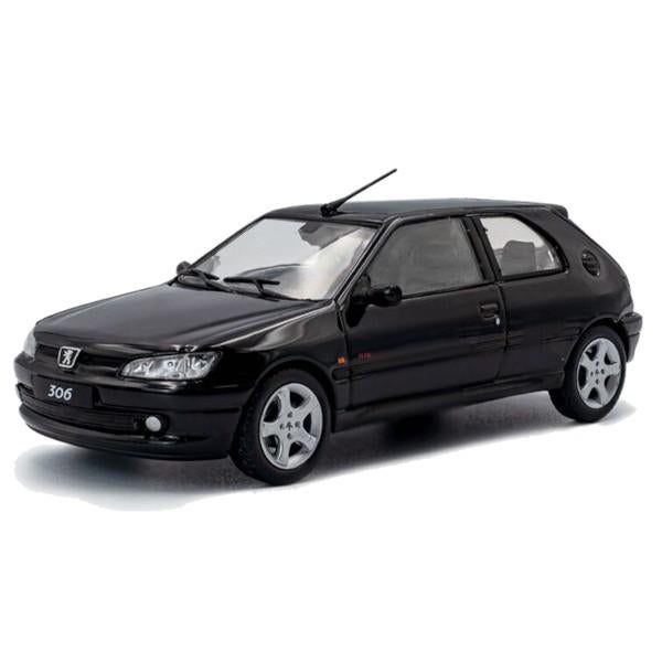 Peugeot 306 S16 1994 Zwart Modelauto 1/43 Solido, Solido, Auto, Solido, Nieuw