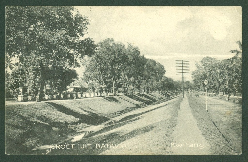 AK Nederlands Indie Batavia Kwitang 1908, Verzamelen, Ophalen of Verzenden, Voor 1920, Gelopen, Gelderland
