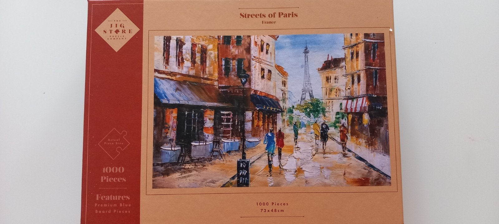 Jig Store Puzzel 'Streets of Paris' 1000 stukjes, Ophalen, Zo goed als nieuw