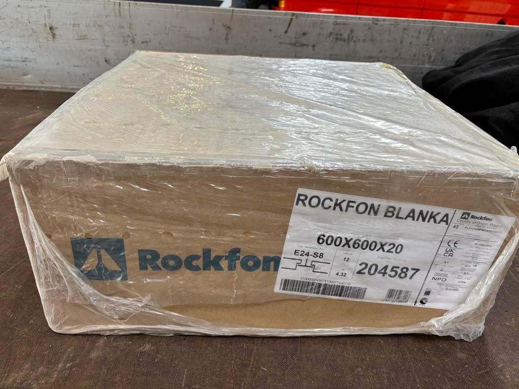 Rockfon Blanka Plafondplaten doorzak 8,64m2 600x600x20mm, Ophalen, Nieuw, Overige materialen, 20 tot 50 mm