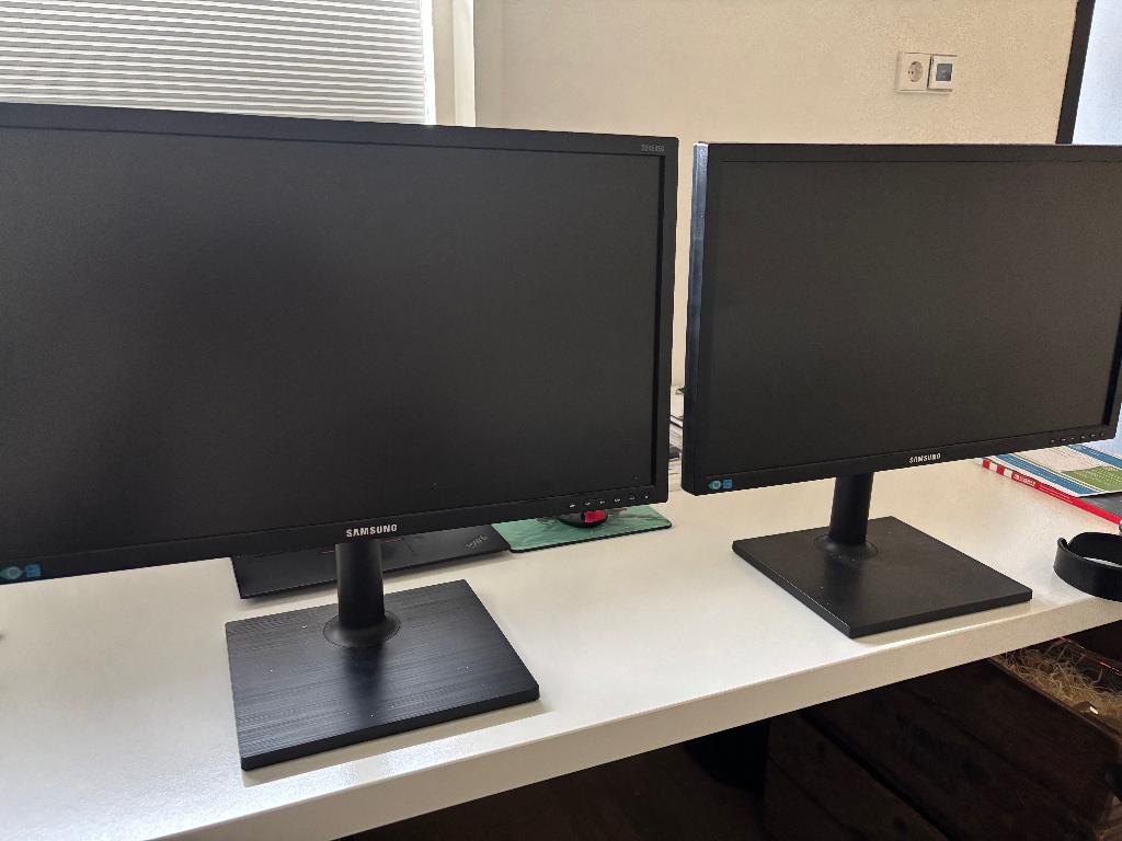 2X Samsung Monitor, Computers en Software, Monitoren, Ophalen, Gebruikt, Full HD, 24 inch