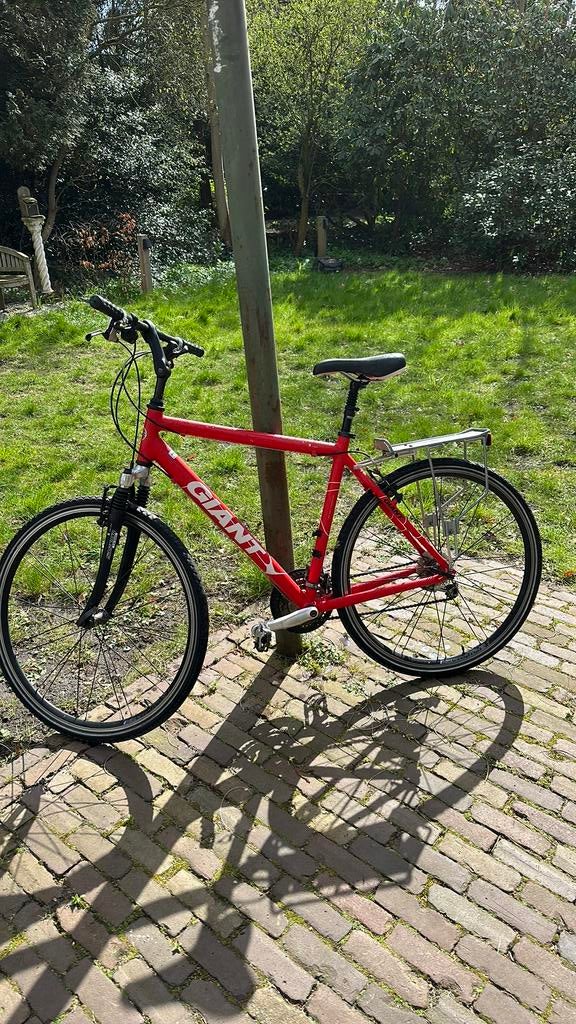 Giant X road rood, Ophalen, Gebruikt, Vering, Giant