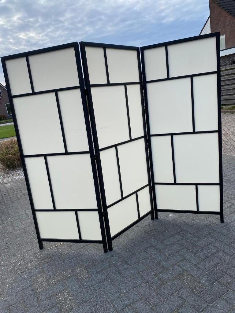 vouwscherm, Huis en Inrichting, Woonaccessoires | Kamerschermen, Ophalen, Zo goed als nieuw