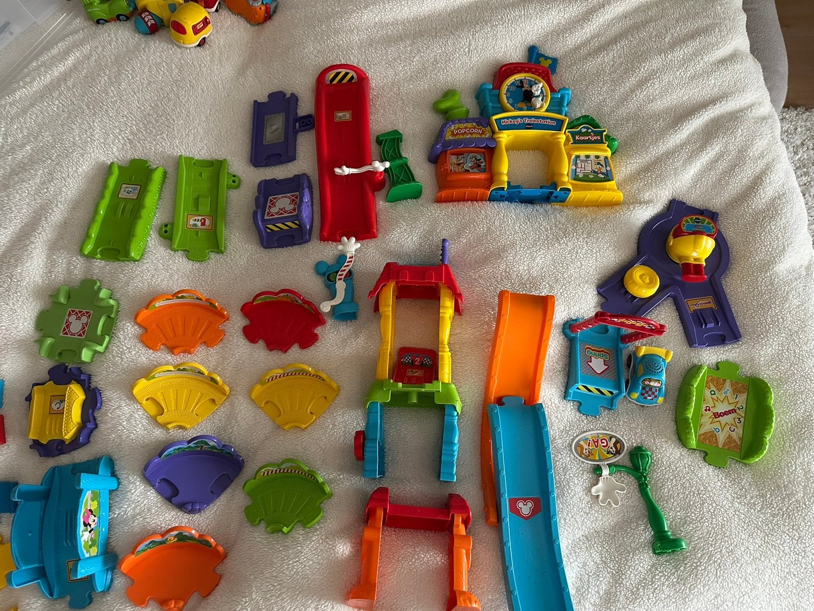 Auto toet toet - grote set en veel auto’s, Kinderen en Baby's, Ophalen of Verzenden, Gebruikt