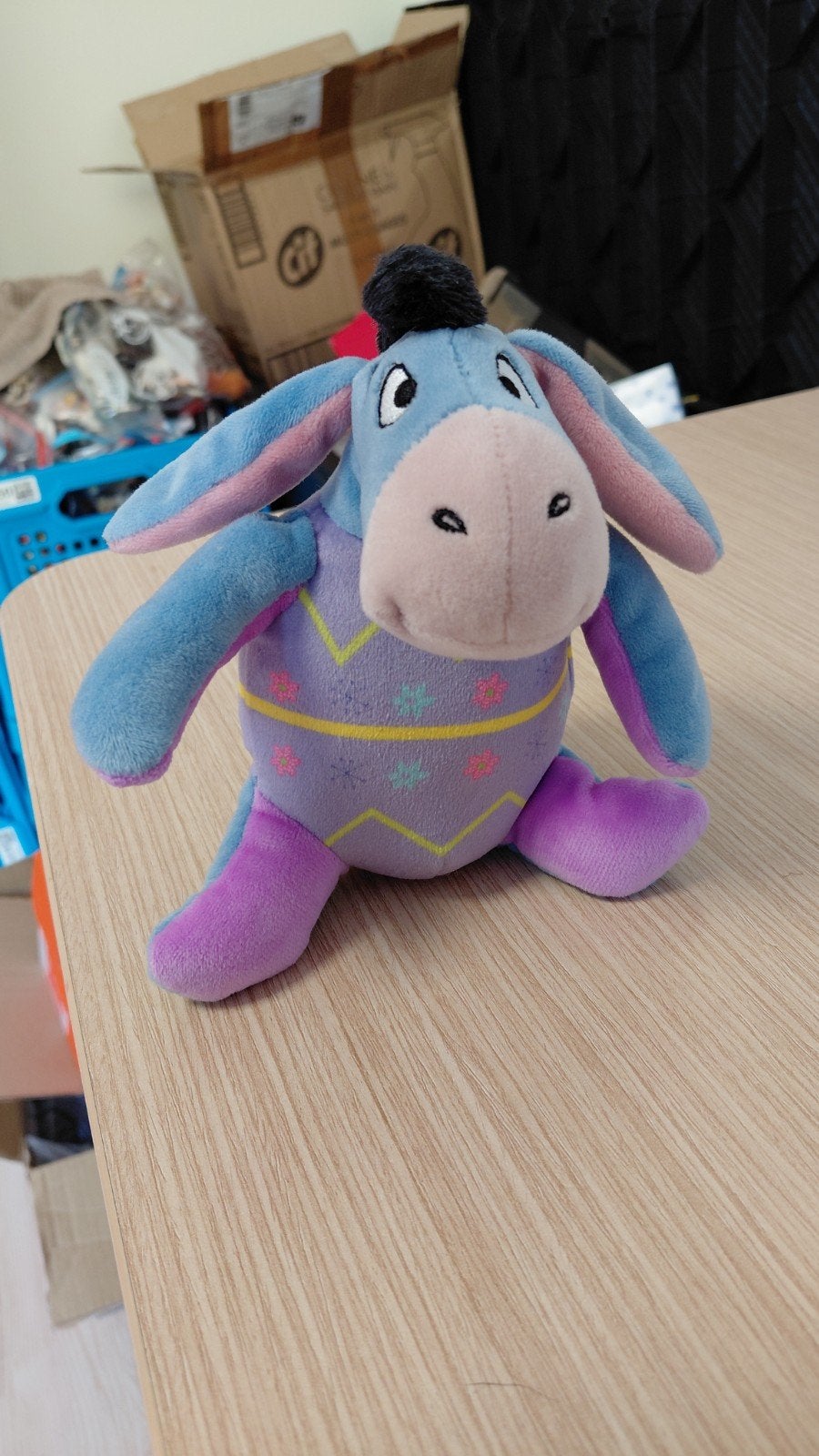 Eeyore Disney knuffel, Verzamelen, Ophalen of Verzenden, Zo goed als nieuw, Beeldje of Figuurtje