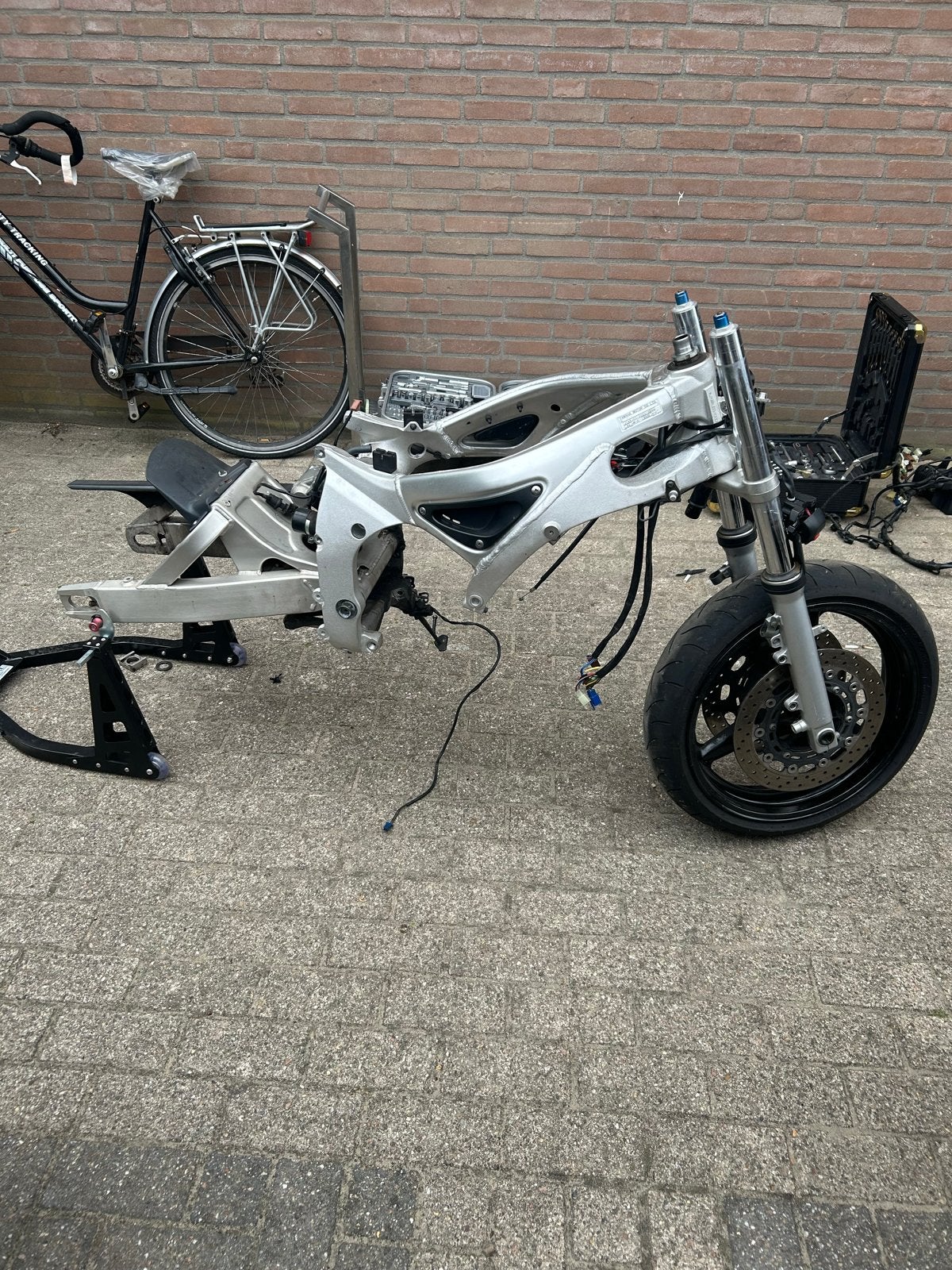 Velgen Yamaha YZF-R6 (>1999), Ophalen