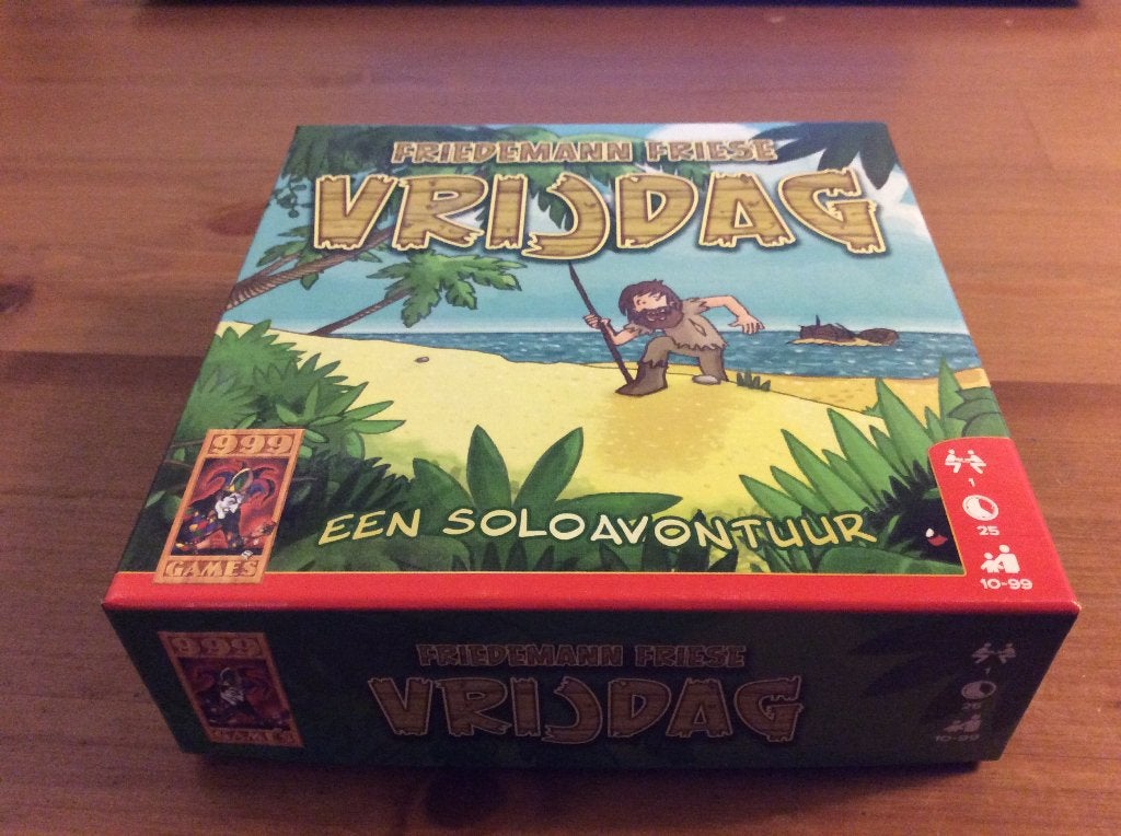 Vrijdag, een soloavontuur. kaartspel van 999 games. Nieuw, Een of twee spelers, Ophalen of Verzenden, Nieuw, 999Games