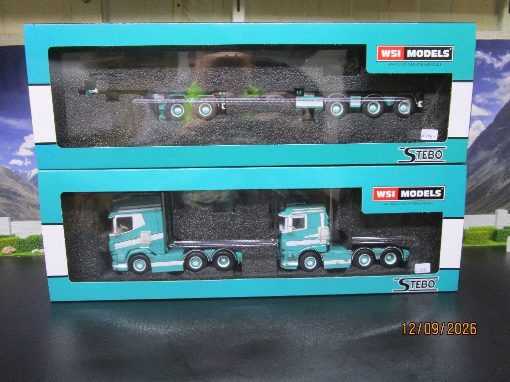 wsi stebo daf xg+6x2-dafxf space 6x2 ALLEEN ALS SET NIET LOS, Ophalen of Verzenden, Nieuw, Bus of Vrachtwagen, Wsi