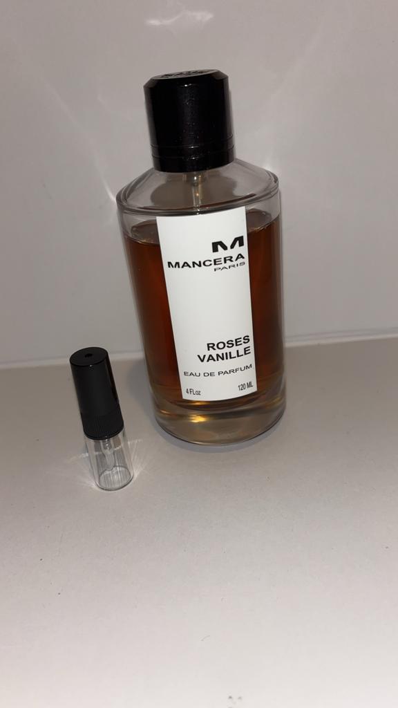 Mancera Roses Vanille 2ml Decant, Verzenden, Zo goed als nieuw