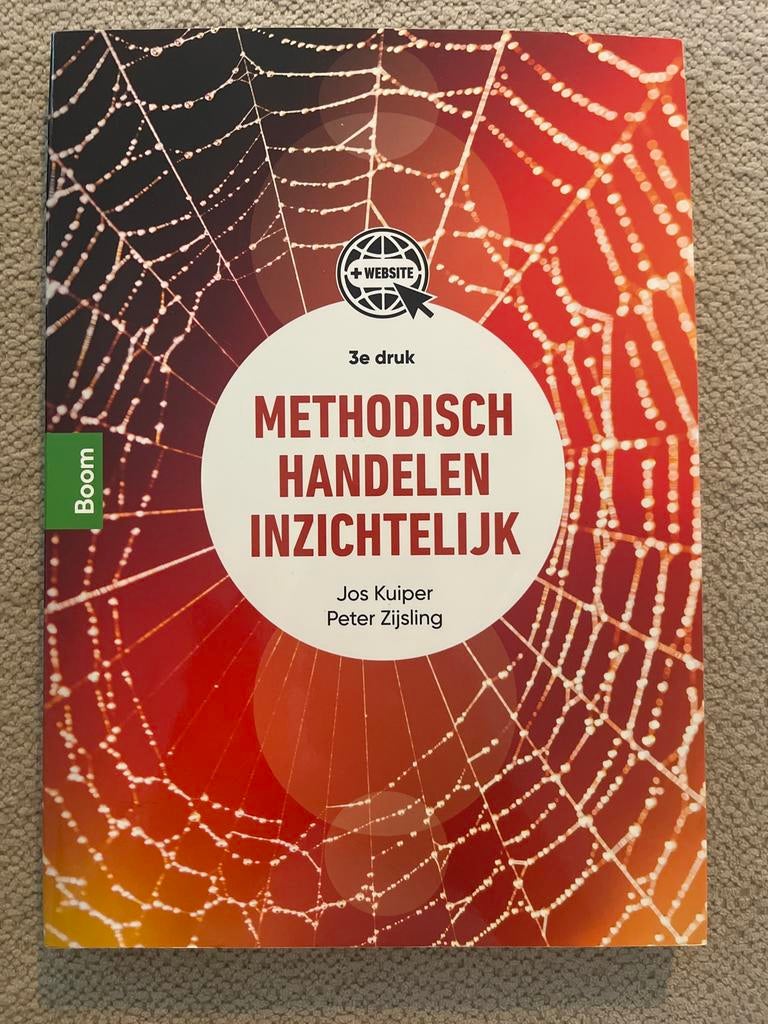 Methodisch Handelen Inzichtelijk - 3e druk, Boeken, Studieboeken en Cursussen, Ophalen of Verzenden, Gamma, Zo goed als nieuw