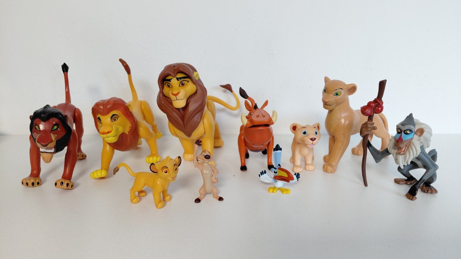 Speelfiguren Disney Lion king, Verzamelen, Ophalen of Verzenden, Zo goed als nieuw