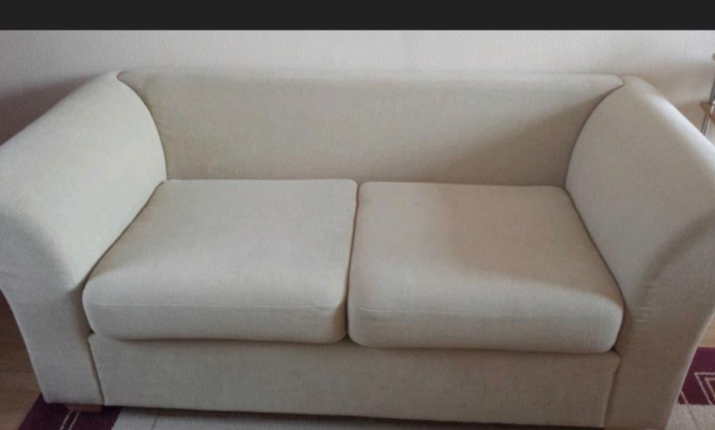Bankstel + loveseat, Huis en Inrichting, Banken | Sofa's en Chaises Longues, Gebruikt, 75 tot 100 cm, Ophalen of Verzenden