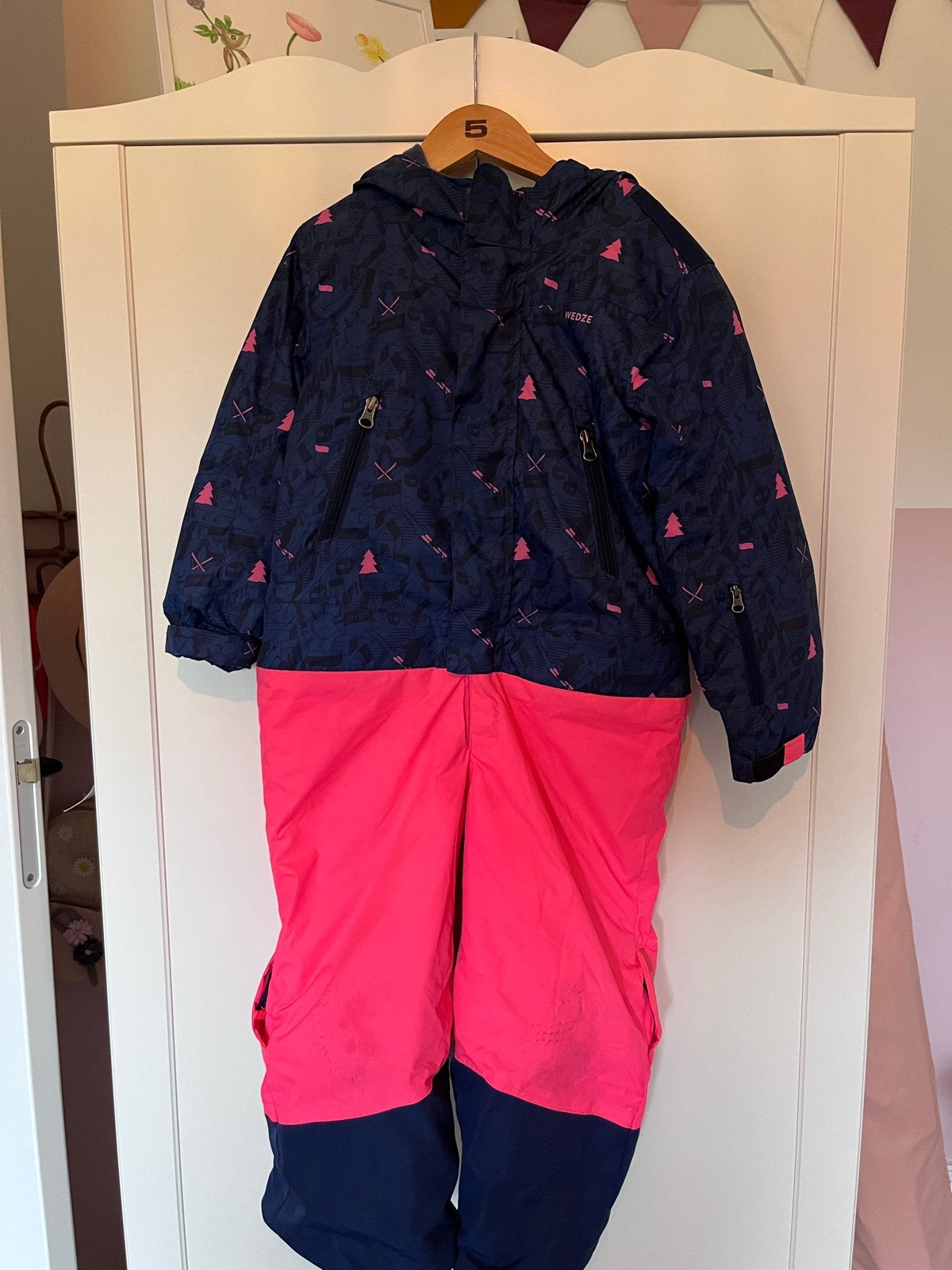 Wedze skipak Maat 98-104 cm, Kleding | Dames, Ophalen of Verzenden, Zo goed als nieuw, Maat 38/40 (M), Overige typen