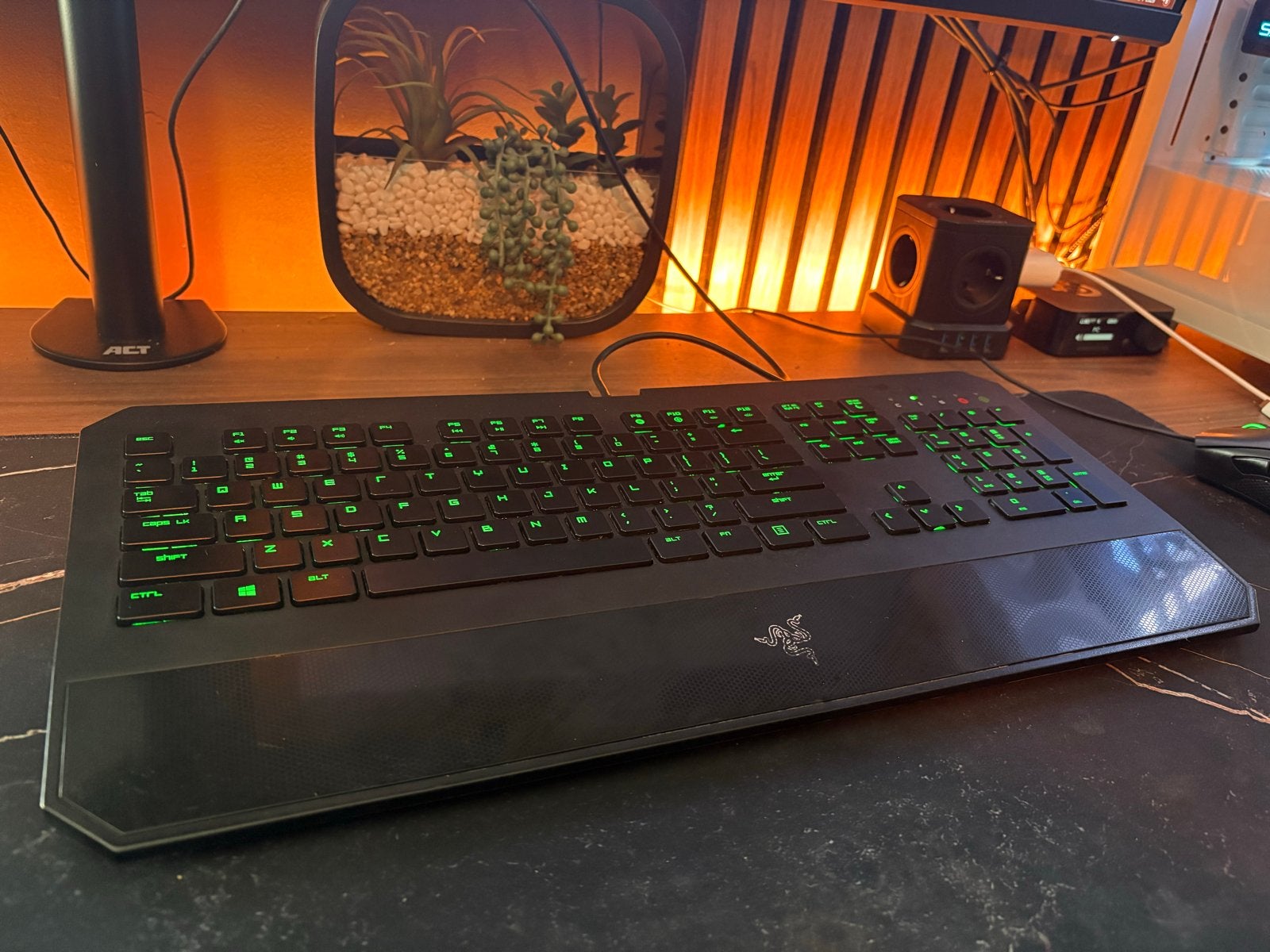 Razer Deathstalker Gaming Toetsenbord - Gebruikt maar Functi, Computers en Software, Toetsenborden, Ophalen, Gebruikt, Gaming toetsenbord