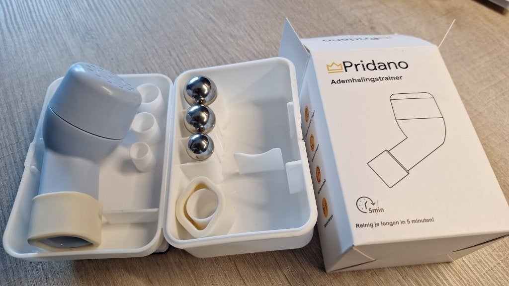 Ademhalingstrainer/ Flutter voor vastzittend slijm, Ophalen of Verzenden, Zo goed als nieuw