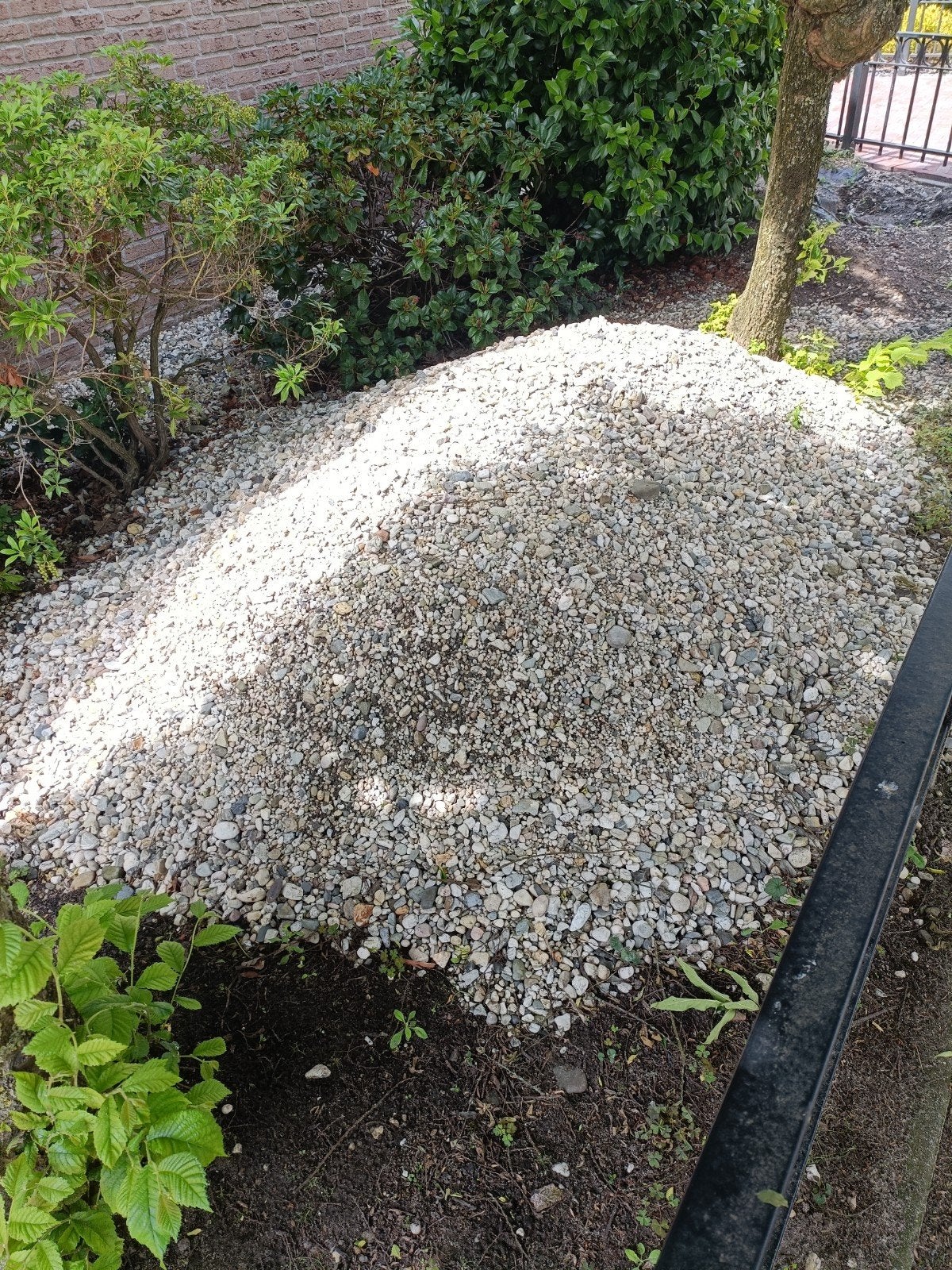Berg siergrind/split voor tuin of oprit, Tuin en Terras, Grind, Keien en Split, Ophalen, Gebruikt, Overige materialen, Grind