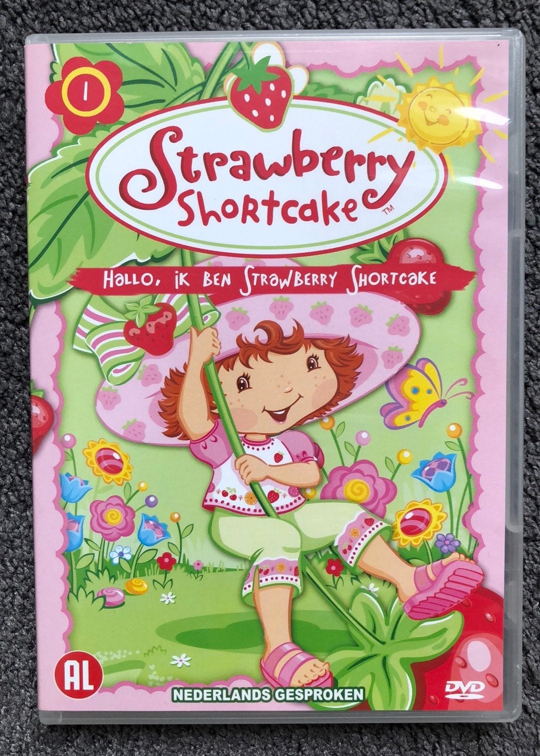 Strawberry Shortcake DVD - Hallo, ik ben Strawberry Shortcak, Gebruikt, Alle leeftijden, Familie, Film