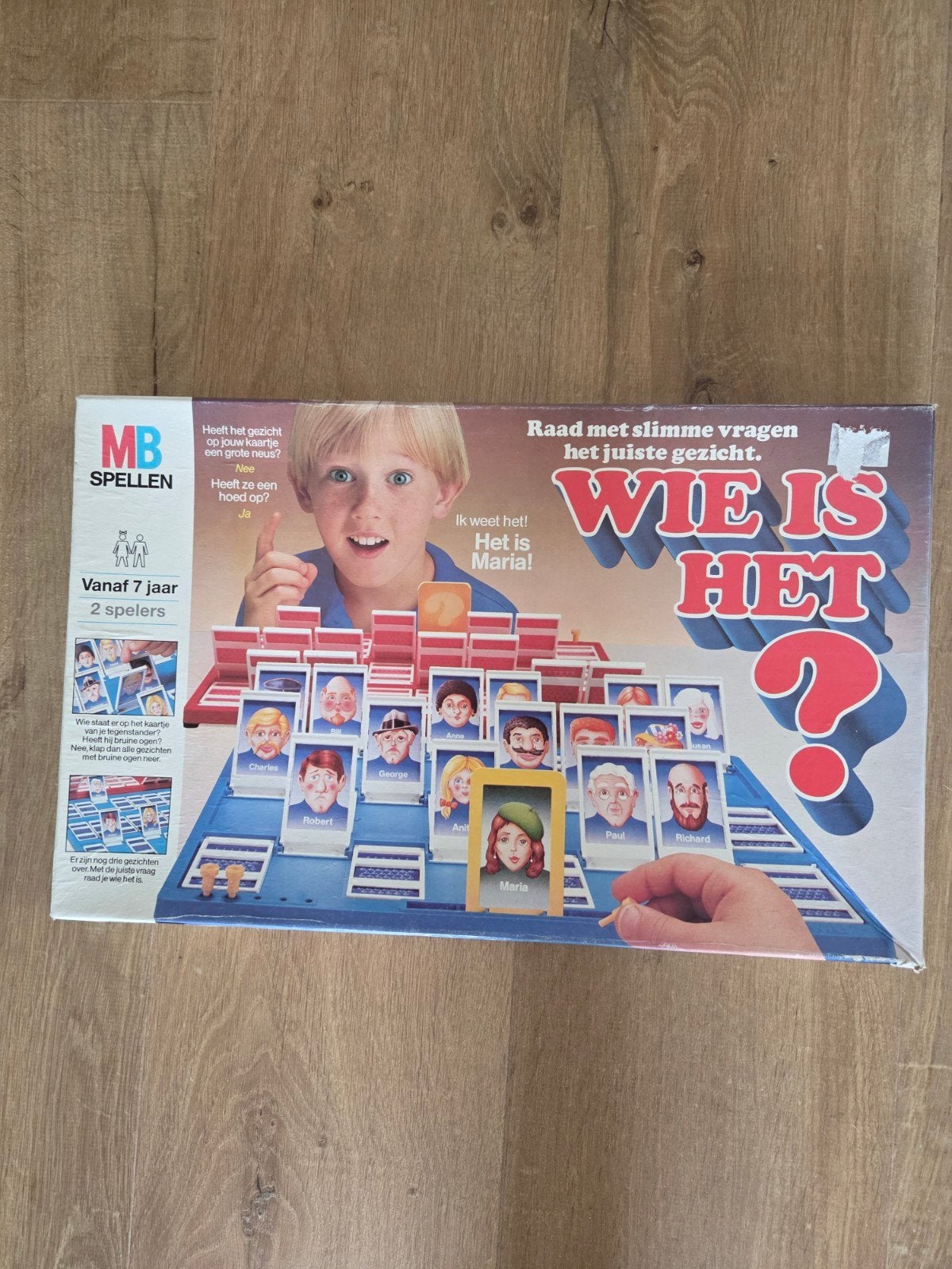 Wie is het? MB spel, Ophalen of Verzenden
