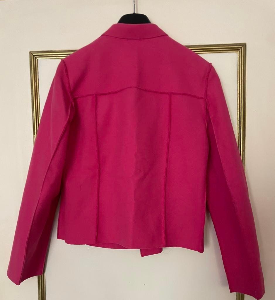 Roze jasje tot op de taille van vilt, merk Carbone, Ophalen of Verzenden, Zo goed als nieuw, Roze