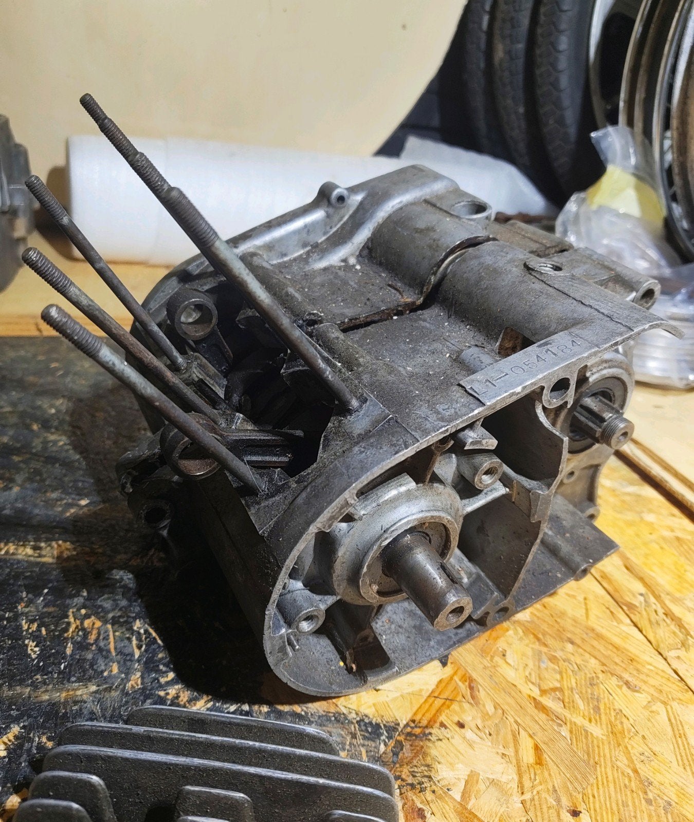 Yamaha yl1 twin jet Motorblok, Ophalen of Verzenden, Gebruikt