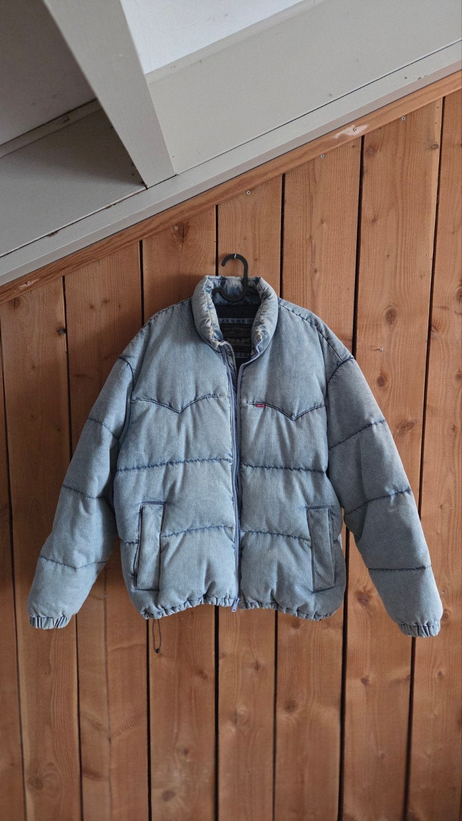 Levi's Performance Puffer Jacket - Maat M, Kleding | Heren, Ophalen, Levi's, Zo goed als nieuw, Maat 48/50 (M)