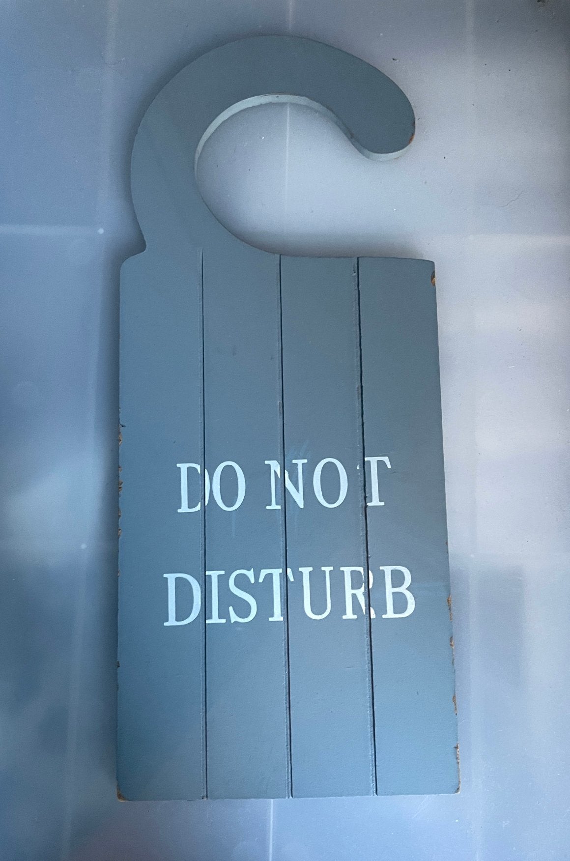 Deurhanger grijs, Huis en Inrichting, Hanger, Ophalen of Verzenden, Gebruikt