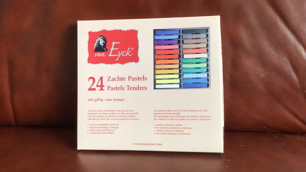 van Eijck zachte pastels.  Nieuw in doos, Hobby en Vrije tijd, Ophalen of Verzenden, Zo goed als nieuw