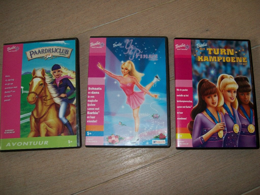 Barbie's CD ROM, Spelcomputers en Games, Avontuur en Actie, 1 speler, Ophalen of Verzenden, Zo goed als nieuw