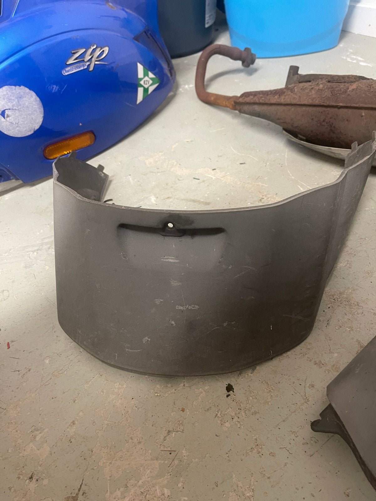 Zip kappen, 150 liter of meer, Ophalen, Zo goed als nieuw, Metaal
