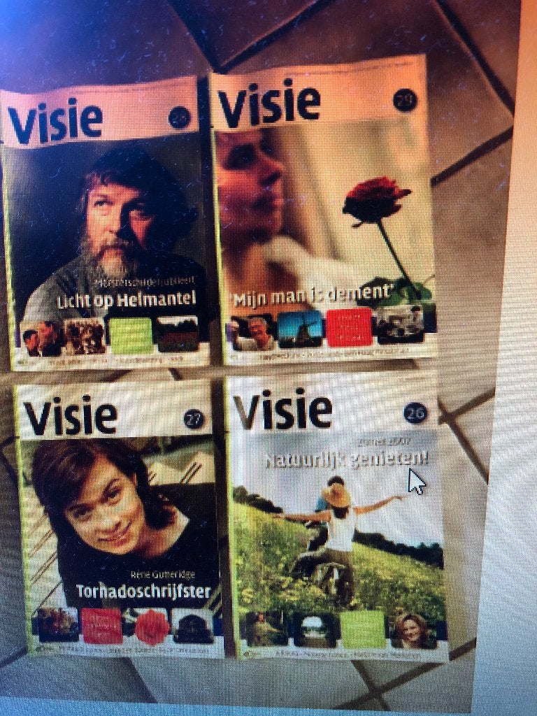 4 x Visie - juli 2007 - EO magazine - zie omschrijving, Ophalen of Verzenden