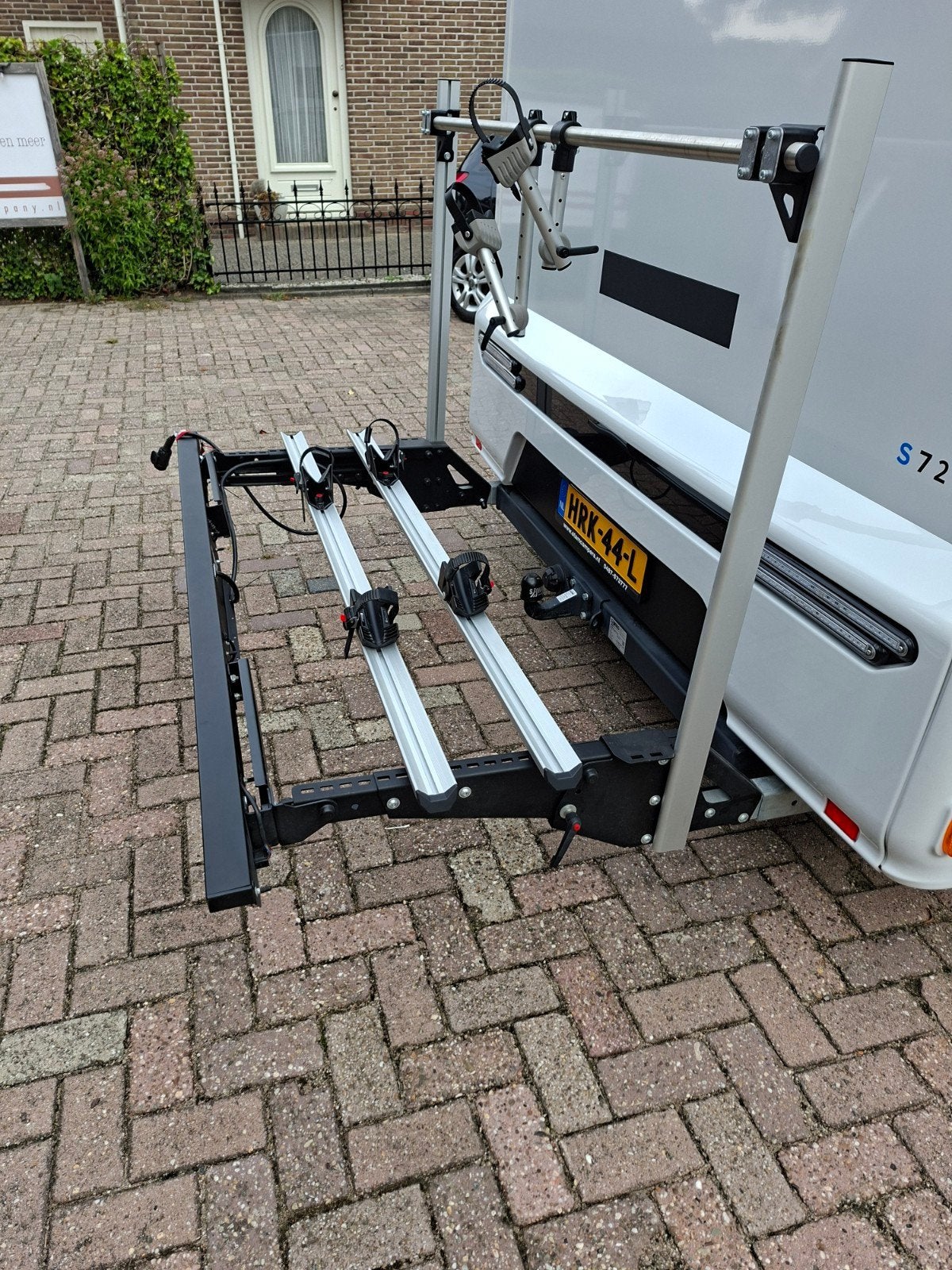 Sawiko Vario LED fiets- en scooterdrager (1 jaar oud), Ophalen, Zo goed als nieuw