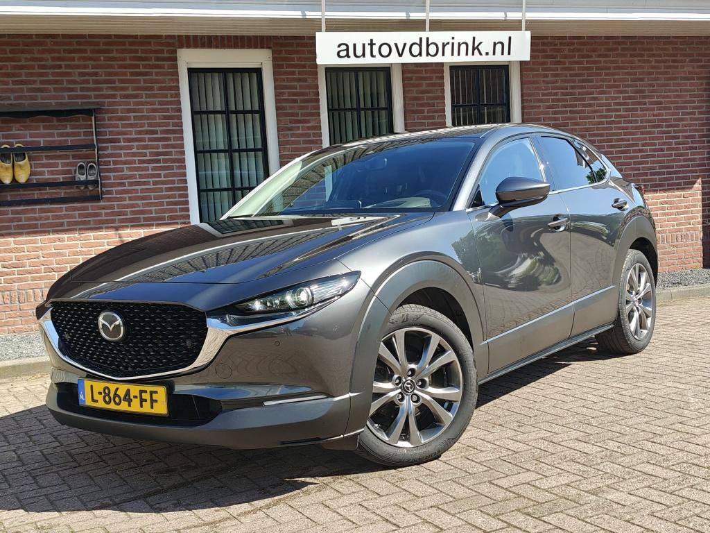 Mazda CX-30 2.0 eSA-X Luxury, 186PK / TREKHAAK / LEER / NAP, Keurmerk '100% Onderhouden', 1998 cc, Gebruikt, Euro 6