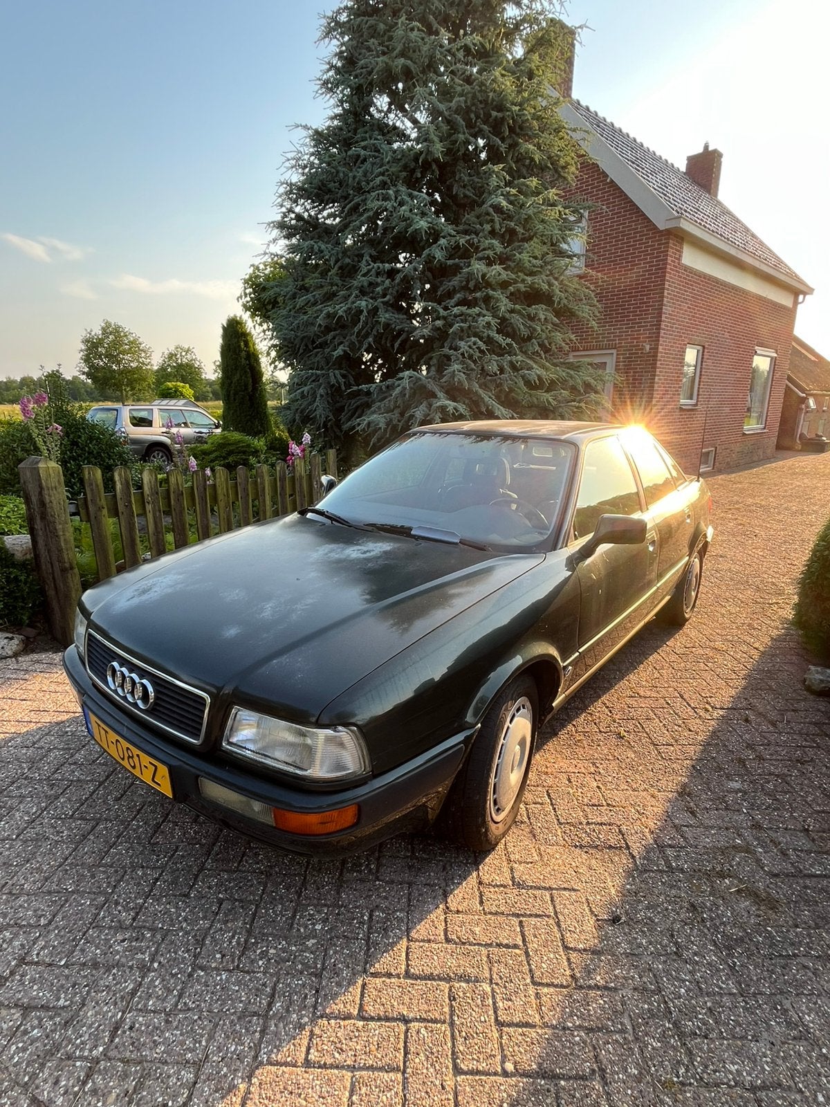 Audi 80 2.6 V6 1993 Groen - LET OP - Storing, Auto's, Audi, 1450 kg, 2598 cc, 10 km/l, Particulier