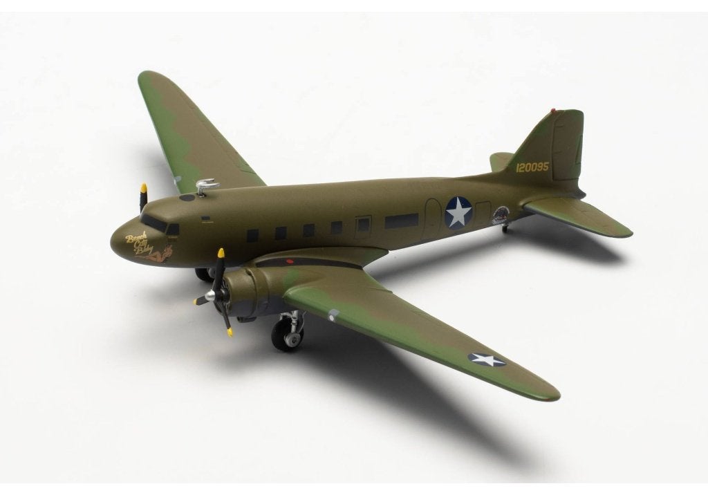 Douglas C-53 Skytrooper Beach City Baby Vintage Wings, Verzamelen, Schaalmodel, Herpa Miniaturmodelle GmbH Leonrodstraße 46-47 herpa@herpa.de