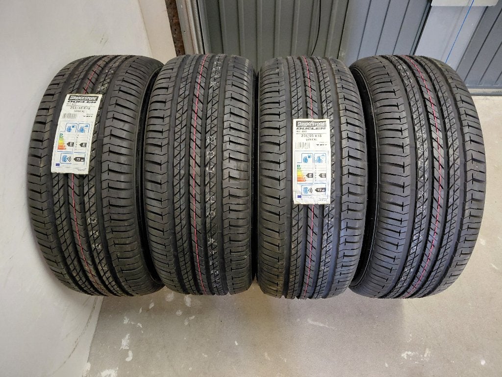 4 nieuwe zomerbanden 255/55-18 109H Bridgestone RUN FLAT, Auto diversen, Ophalen
