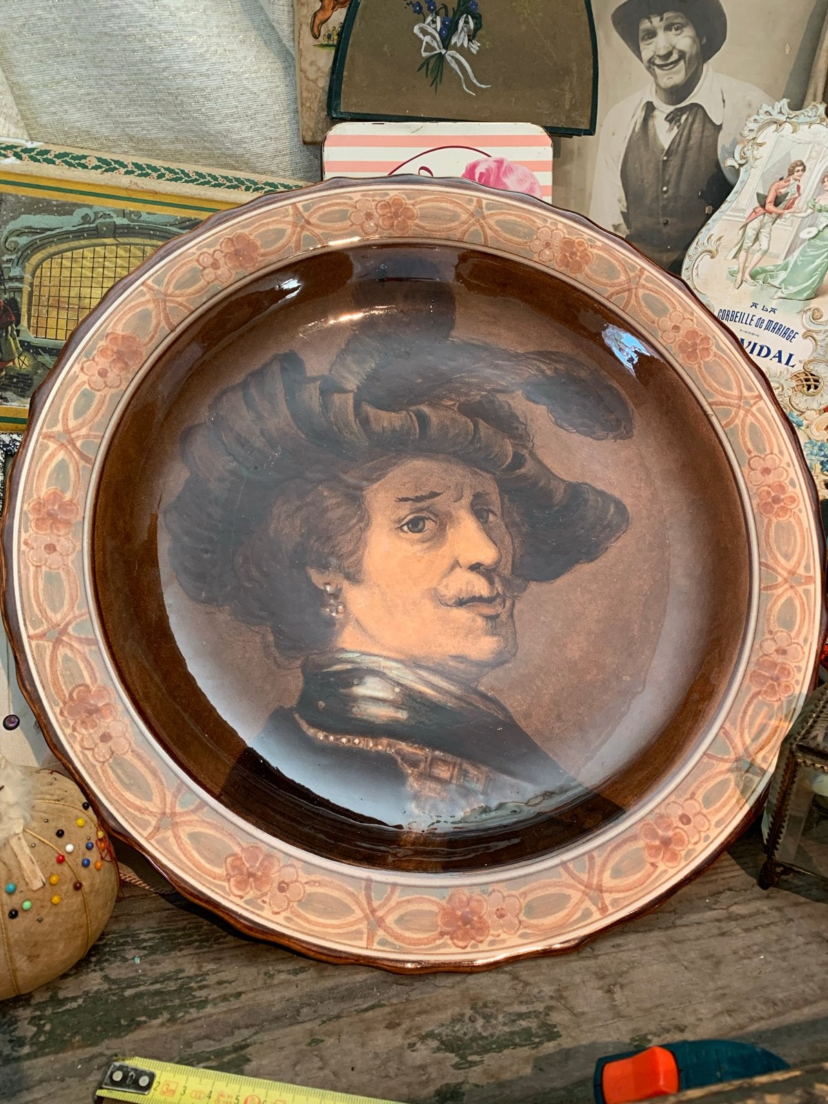 Grote Rembrandt Schotel - Kon. Plazuid Gouda Holland, Ophalen of Verzenden