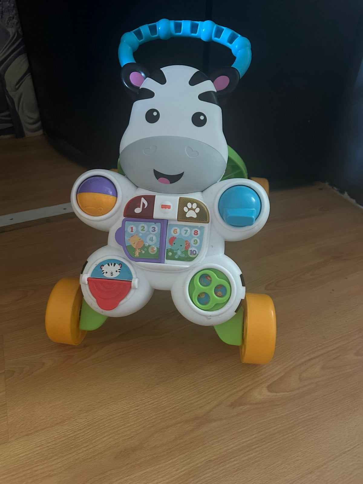 Loopwagen, Ophalen, Zo goed als nieuw, Duw- of Trekspeelgoed, Met geluid