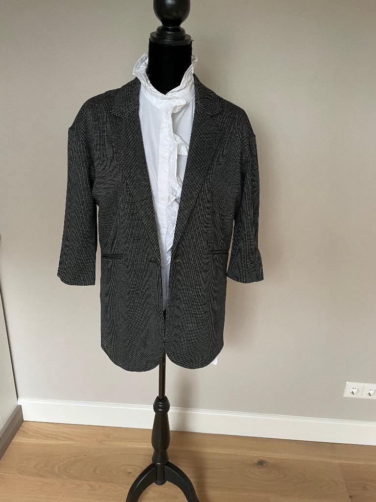 Nieuw colbert Benetton zwart maat S, Benetton, Zwart, Nieuw, Jasje
