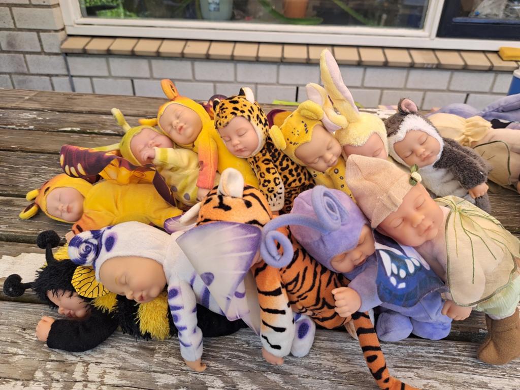 Anne geddes poppen kliene maat €12,50, Ophalen of Verzenden, Zo goed als nieuw, Pop