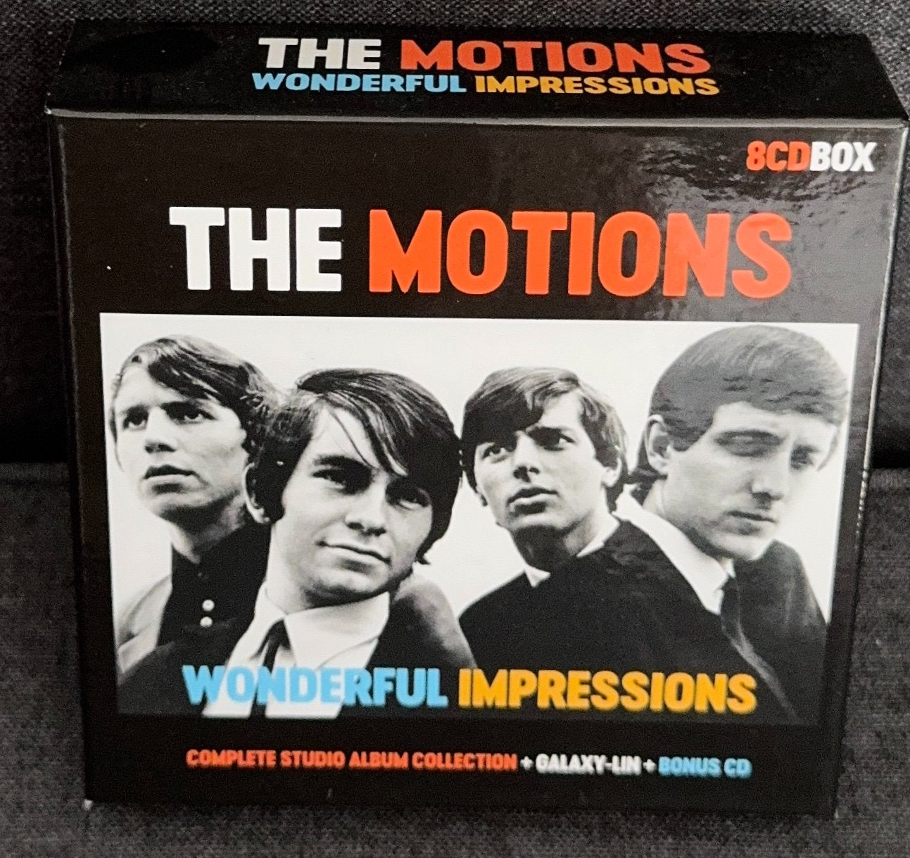 THE MOTIONS, Wonderful Impressions, 8 cd Box, Boxset, Zo goed als nieuw, Met bonustracks, Verzenden