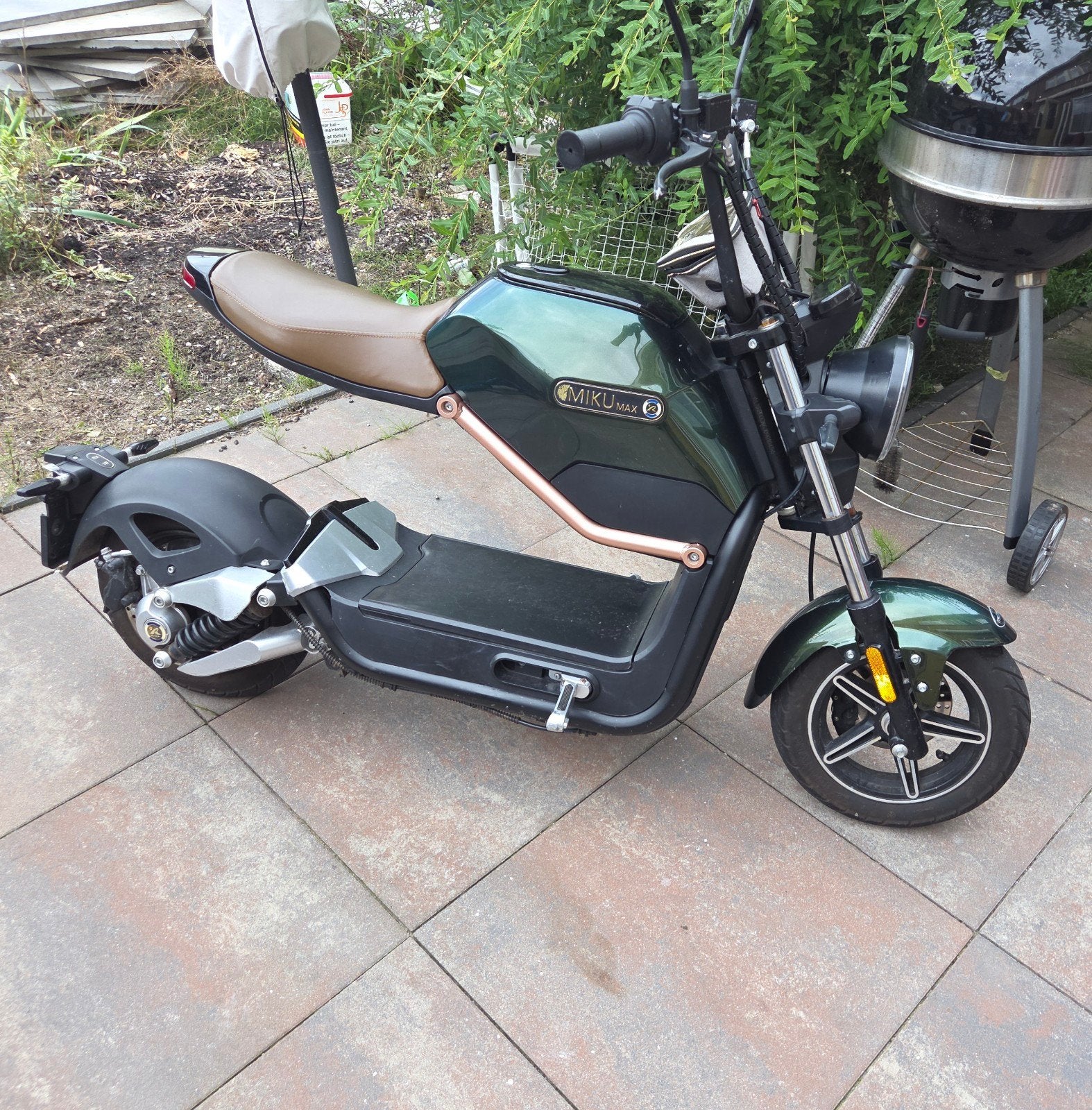 Miku Max elektrische scooter - Geel kenteken, Ophalen of Verzenden