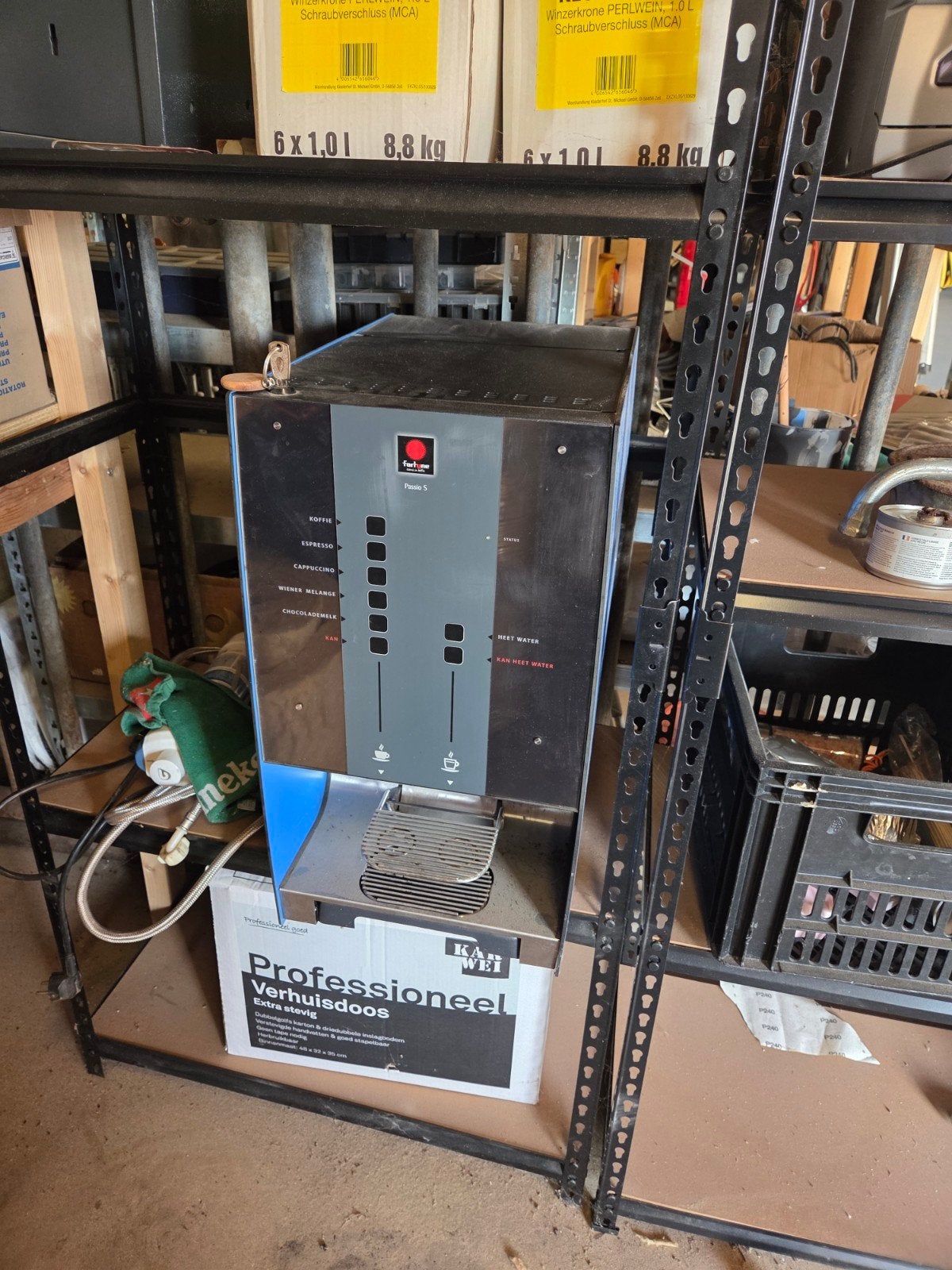 Faema Koffiemachine - Perfect voor kantoor of horeca, Ophalen, Gebruikt, 10 kopjes of meer, Koffiemachine