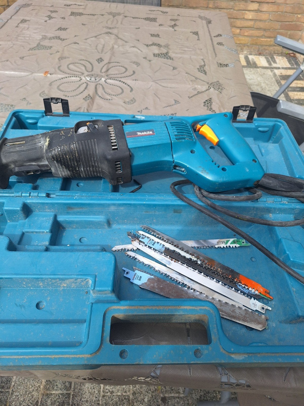makita reciprozaag, Ophalen, Overige typen