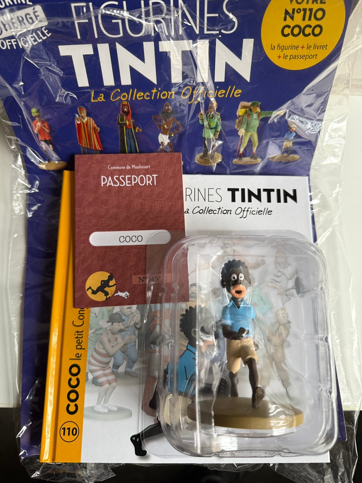 Kuifje Coco Beeldje Moulinsart - Figurine Collectie, Ophalen of Verzenden, Nieuw