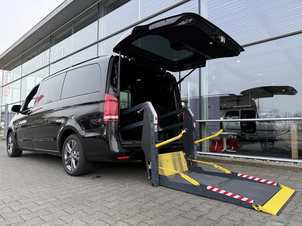 Mercedes-Benz Vito 3+1 Rolstoelbus / Zelfrijder 114 CDI Lang, Auto's, Automaat, Gebruikt, 4 cilinders, Zwart